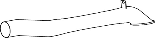 Tubo de escape DINEX 47731