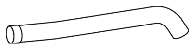 Tubo de escape DINEX 47736