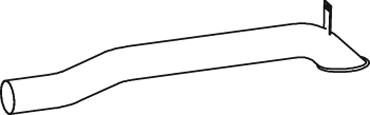 Tubo de escape DINEX 47744