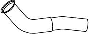 Tubo de escape DINEX 48116