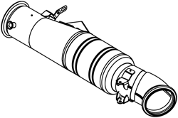 Tubo de escape DINEX 48156