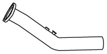 Tubo de escape DINEX 48157
