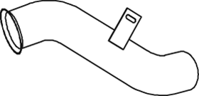 Tubo de escape DINEX 48204