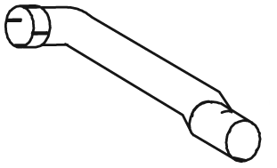 Tubo de escape DINEX 48258
