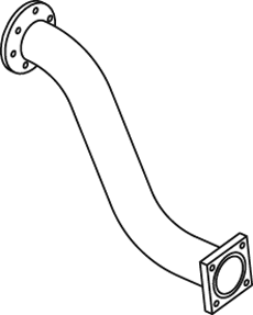 Tubo de escape DINEX 49151