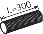 Tubo de escape DINEX 49268