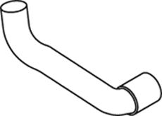 Tubo de escape DINEX 49284