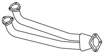 Tubo de escape DINEX 49293