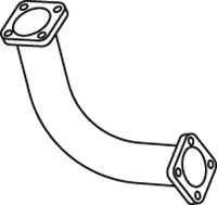 Tubo de escape DINEX 49295