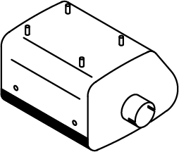 Silenciador central/posterior DINEX 49365