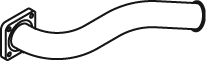 Tubo de escape DINEX 49601