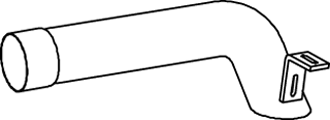 Tubo de escape DINEX 49626