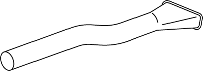 Tubo de escape DINEX 49659