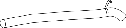 Tubo de escape DINEX 49694