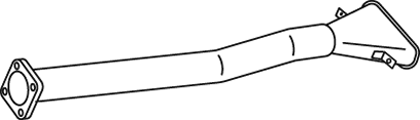 Tubo de escape DINEX 49697