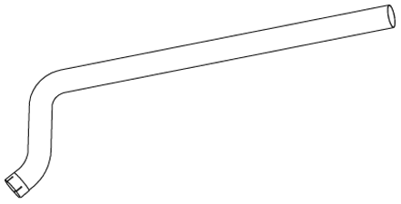 Tubo de escape DINEX 49728