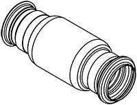 Tubo de escape DINEX 4IA003