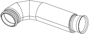Tubo de escape DINEX 4IE001