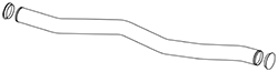 Tubo de escape DINEX 4IN009