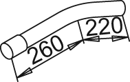 Tubo de escape DINEX 50167