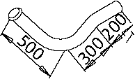 Tubo de escape DINEX 50204
