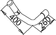 Tubo de escape DINEX 50211