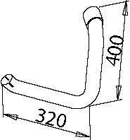 Tubo de escape DINEX 50220