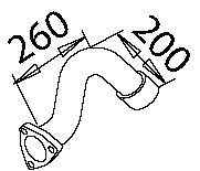 Tubo de escape DINEX 50244