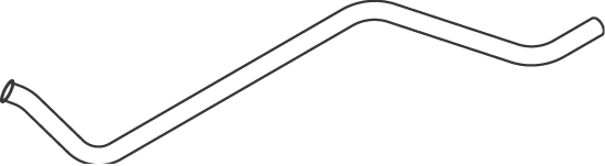Tubo de escape DINEX 50299