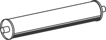 silenciador del medio Mercedes-Benz T2/LN1 Van · Mercedes-Benz T2/LN1 Platform/Chassis