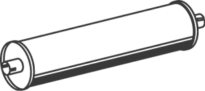 silenciador del medio Mercedes-Benz T2/L Van · Mercedes-Benz T2/L Platform/Chassis · Mercedes-Benz T2/L Municipal Vehicle