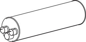 Silenciador central/posterior DINEX 50364