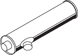 Silenciador central/posterior DINEX 50387