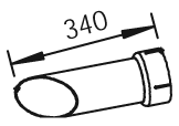 Tubo de escape DINEX 50515