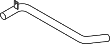 Tubo de escape DINEX 50652