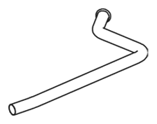 Tubo de escape Mercedes-Benz T2/L Van