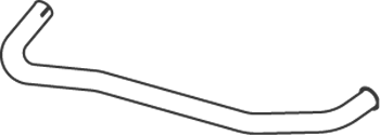 Tubo de escape DINEX 50757