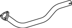 Tubo de escape DINEX 51134