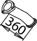 Tubo de escape DINEX 51238