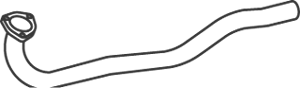 Tubo de escape DINEX 51281