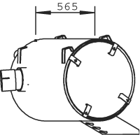 Silenciador posterior DINEX 51302