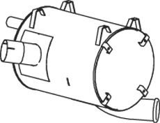Silenciador posterior DINEX 51338
