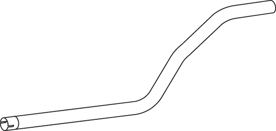 Tubo de escape DINEX 51600