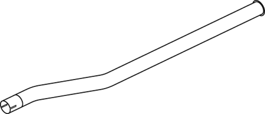 Tubo de escape DINEX 51602