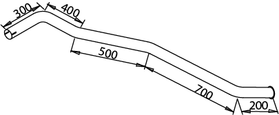 Tubo de escape DINEX 51645