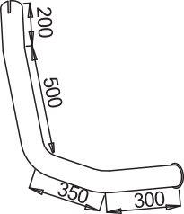 Tubo de escape DINEX 51647