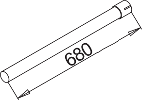 Tubo de escape DINEX 51673