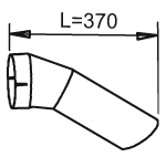 Tubo de escape DINEX 51690