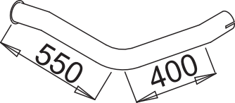 Tubo de escape DINEX 51787