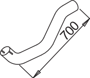Tubo de escape DINEX 52106